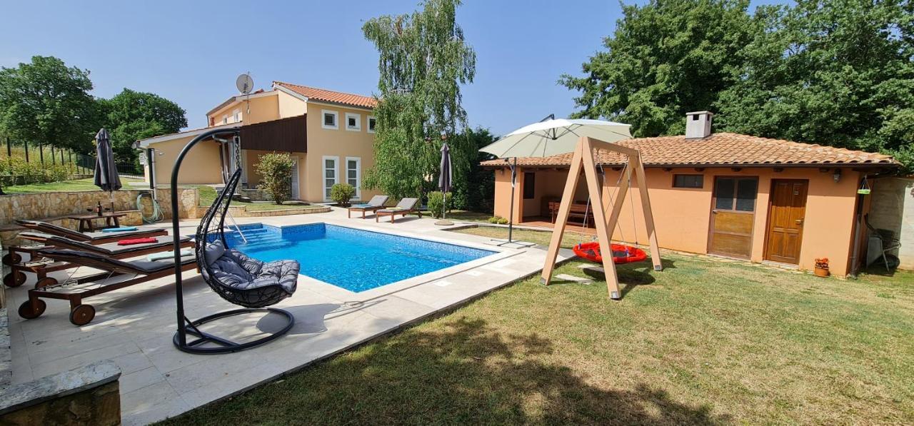 Sunny Garden Villa With Pool Loborika Exterior foto